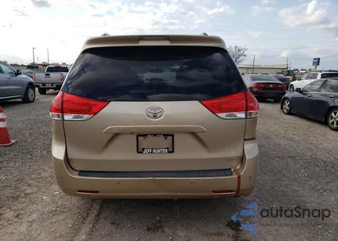 2014 Toyota Sienna Xle V6 8 Passenger из США, поврежденный, VIN 5TDYK3DCXES521301